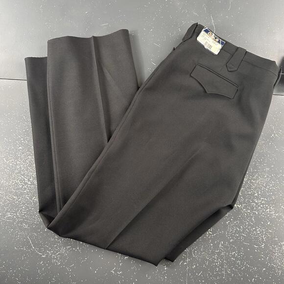 Circle S Pants Men 46 Black Western Unhemmed Ankle Color 41 45" Waist NWT - Picture 1 of 8